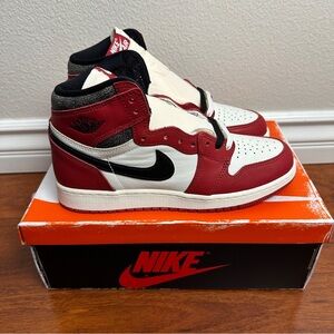 Jordan 1 Retro High OG Chicago Lost and Found Size 7Y